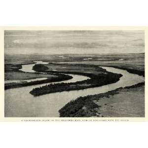 1926 Print Uraricoera River Island Branco Landscape Brazil 