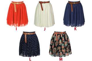   waist pleated double layer chiffon Mini Short Pompon skirt Iso  