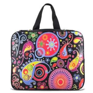  Colorful Paisley Laptop Soft Case Sleeve Bag Fr 15 15.6 