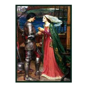  Tristan and Isolde inspired by John William Waterhouse 