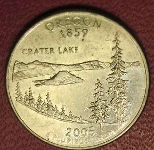 2005 P Philadelphia Mint Oregon State Quarter  