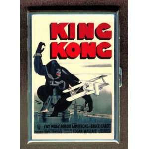KL KING KONG 1933 POSTER AMAZING ID CREDIT CARD WALLET CIGARETTE CASE 