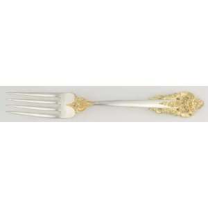  Wallace Golden Grande Baroque (Strlg,Gold Acct) Fork 