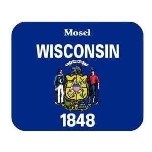  US State Flag   Mosel, Wisconsin (WI) Mouse Pad 
