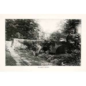 1902 Print Wickham Bridge Glen Frome Valley Trail Eastville Park 