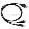 For Nintendo DS Lite&Dsi LL/XL NDSL 2in1 USB Charging Cable Cord 