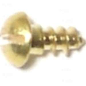  4 x 1/4 Slotted Round Wood Screw (100 pieces)