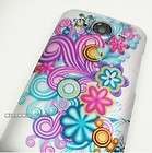 FOR HTC INSPIRE 4G AT T COLORFUL STARS HARD COVER CASE items in 
