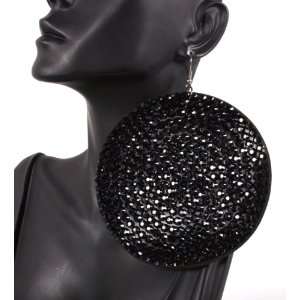   Poparazzi Drop Earrings Iced Out Lightweight Basketball Mob Wives