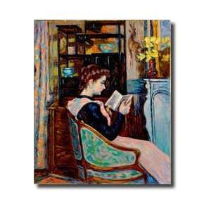 Mlle Guillaumin Reading 1907 Giclee Print