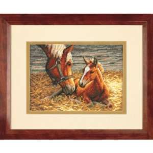  Good Morning (Horse and Foal)   Cross Stitch Kit: Arts 