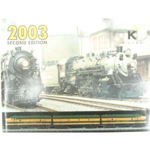  K Line 2003 2nd Edition Product Catalog 