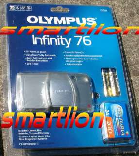 NEW Olympus Infinity Zoom 76 35mm Film Camera 120571  