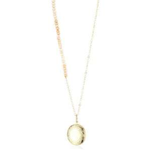  Mima Desecheo Moonstone and Gold Filled Necklace 