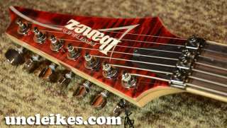 New Ibanez RG Premium RG927QM 7 String Electric Guitar W/ Bag  