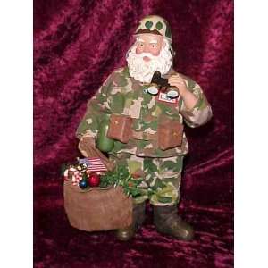 Department 56 Military Army Santa NEW with tag 