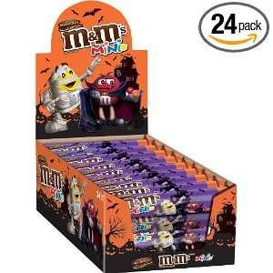 Ms Minis Milk Chocolate Halloween Candies Tubes, 1.94 Ounce (Pack of 