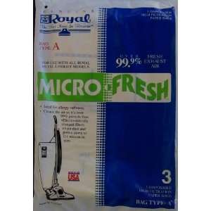  Royal Type A MicroFresh Allergen Bag 3 Pack (PN 3672075001 