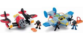 FISHER PRICE IMAGINEXT TORNADO PROP & TWIN EAGLE NEW  