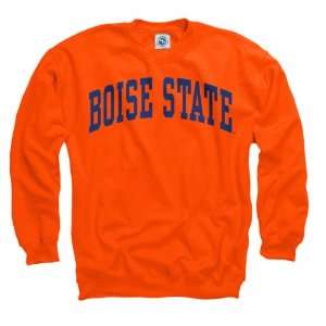  Boise State Broncos Orange Arch Crewneck Sweatshirt 