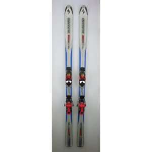  Used Blizzard Spider Kids Snow Skis with Salomon S305 