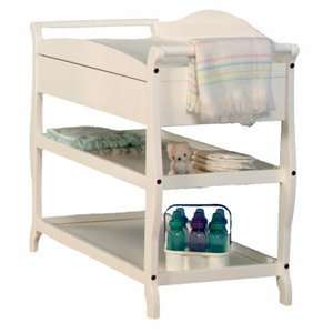  Storkcraft Aspen Changing Table with Drawer Finish Cherry 