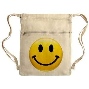  Messenger Bag Sack Pack Khaki Smiley Face HD Everything 