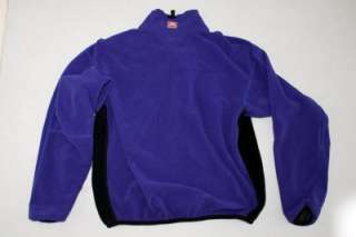 Marmot Gore Wind Stopper Fleece Jacket Sweater Purple Womens L  