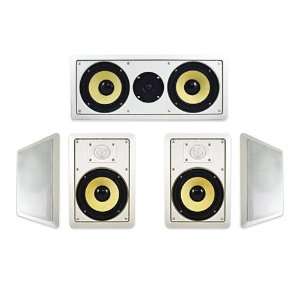   HD In Wall / Ceiling Speaker System with Center Channel Electronics