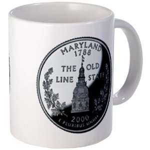 MARYLAND MD State Quarter Proof Mint Image 11oz Ceramic Coffee Mug