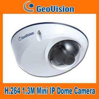 Geovision H.264 1.3M Mini IP Dome Camera    