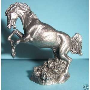    Hudson Pewter   Mustang Horse from Indian Village 