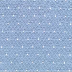     Quilted Sky Blue Dot Fabric by New Arrivals Inc