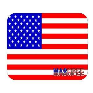  US Flag   Mashpee, Massachusetts (MA) Mouse Pad 