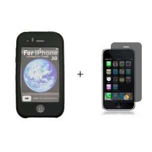   BLACK + APPLE IPHONE 3G, 3GS PRIVACY SCREEN PROTECTOR: Everything Else