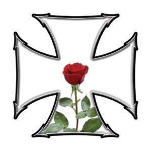  Maltese Cross Decal Rose   24 h   REFLECTIVE: Everything 