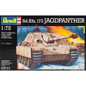   72 Sd.Kfz.173 Jagdpanther (Plastic Model Vehicle): Toys & Games