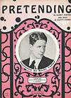 PRETENDING (1929) Sheet Music for Piano & Ukelele (Rudy Vallee on the 