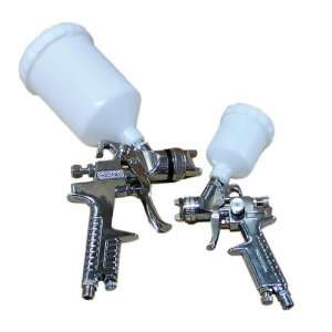  Magnum Air 2 Piece HVLP Gravity Feed Spray Gun Kit: Home 