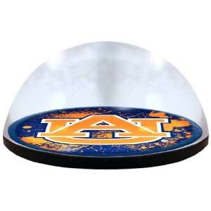   Auburn Tigers Round Crystal Magnetized Paperweight