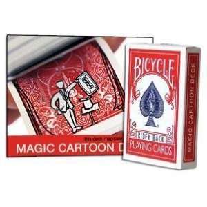  Magic Cartoon Deck   Bicycle   Card Magic Trick Toys 