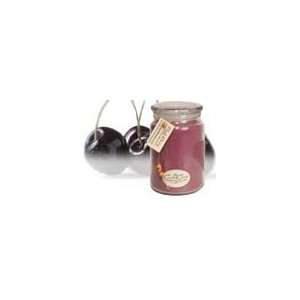  8oz Black Cherry Scented Natural Soy Jar Candle: Home 