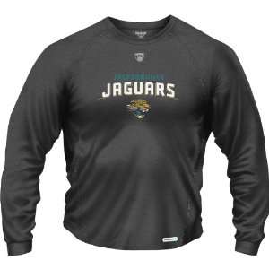 Reebok Jacksonville Jaguars Sidleline Heathered Long Sleeve Equipment 