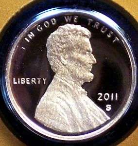 2011 S Proof Lincoln Memorial Penny   Deep Cameo  