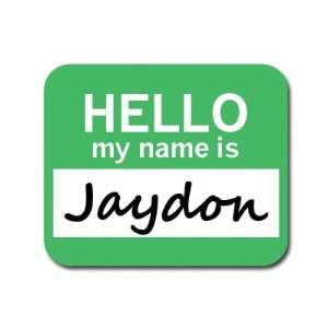  Jaydon Hello My Name Is Mousepad Mouse Pad