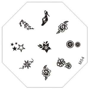  Stamping Nail Art Image Plate   M54: Everything Else