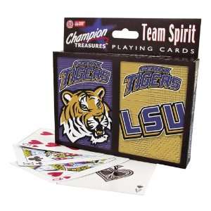  LSU Tigers NCAA Playing Cards 2 Pack Set: Sports 