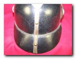 Russian Leif Guards Dragoner regiment leather helmet  
