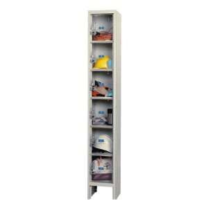  Safety View Plus One Wide Six Tier Lockers Unassembled 12 