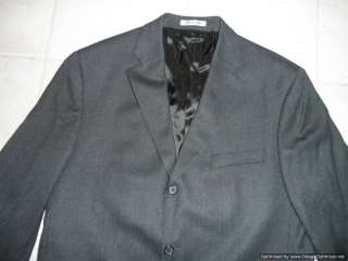Ralph Lauren Mens Wool Cashmere Blazer 44 Regular Dark Gray Coat 